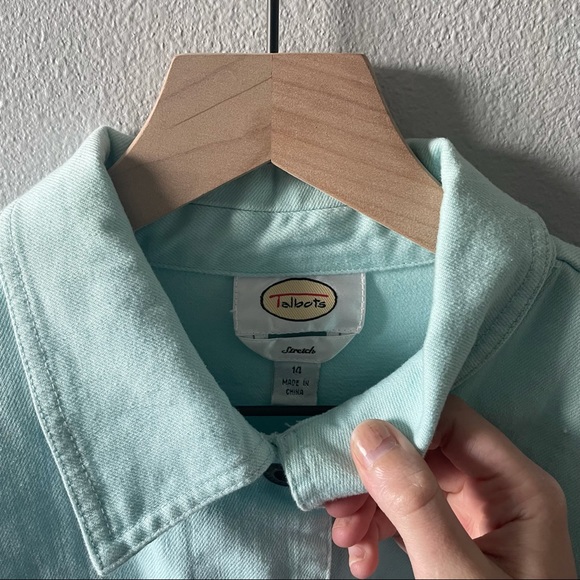 Vintage Baby Blue Jacket - Picture 5 of 7